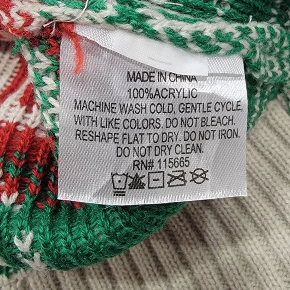 Friends Unisex Crewneck Knit Sweater TV Series Snowflakes Coffee Mugs Men’s M - Picture 14 of 17